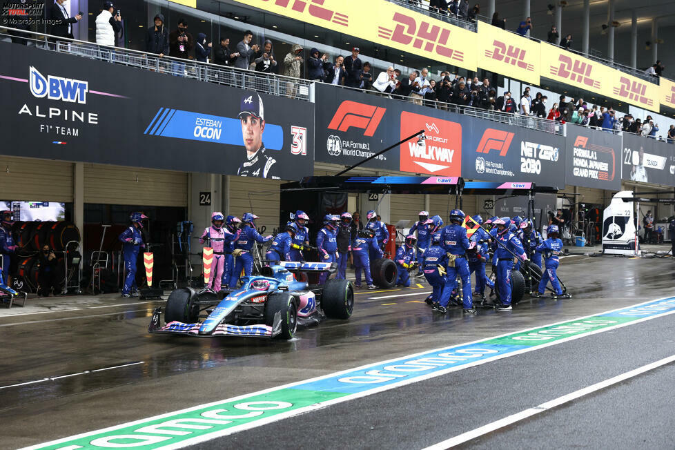 Fernando Alonso (2): In Qualifying und Rennen hinter Ocon, obwohl er in den Trainings und sogar im Qualifying bis zum letzten Q3-Run immer der schnellere Alpine-Pilot war! Im Rennen dann keine optimale Strategie gehabt und daher im Schatten des Teamkollegen. Dennoch ein gutes Wochenende von ihm.
