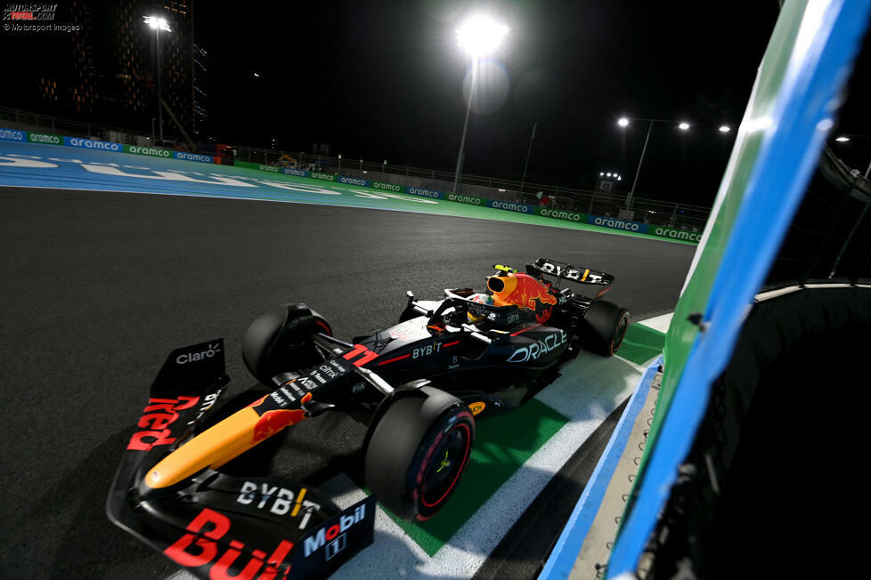 Platz 1: Sergio Perez (216 Rennen - Saudi-Arabien 2022)