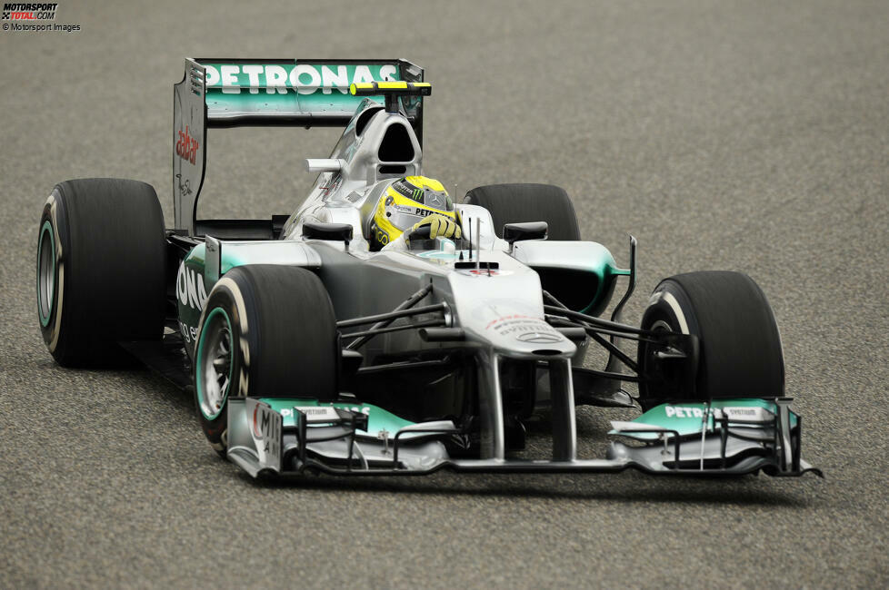 Platz 7: Nico Rosberg (111 Rennen - China 2012)