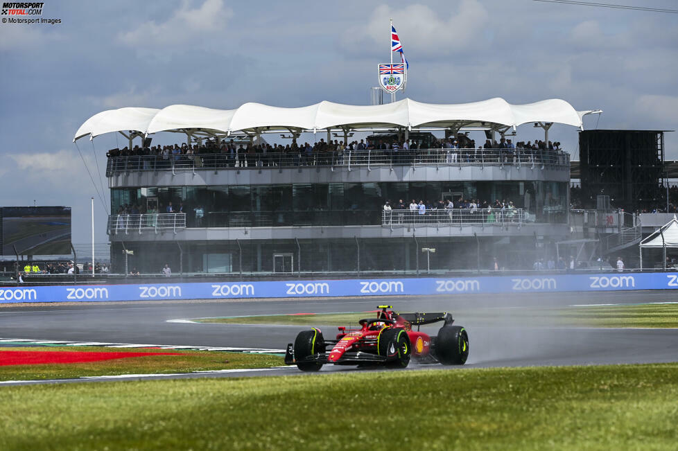 Platz 2: Carlos Sainz (151 Rennen - Großbritannien 2022)