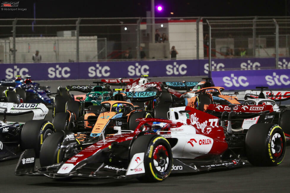 Valtteri Bottas (2): Holt aus dem Alfa Romeo aktuell raus, was drin ist. P8 im Qualifying und im Rennen lag er bei seinem unverschuldeten Ausfall wieder komfortabel in den Punkten. Wenn den Finnen momentan etwas aufhält, dann nur die Technik ...