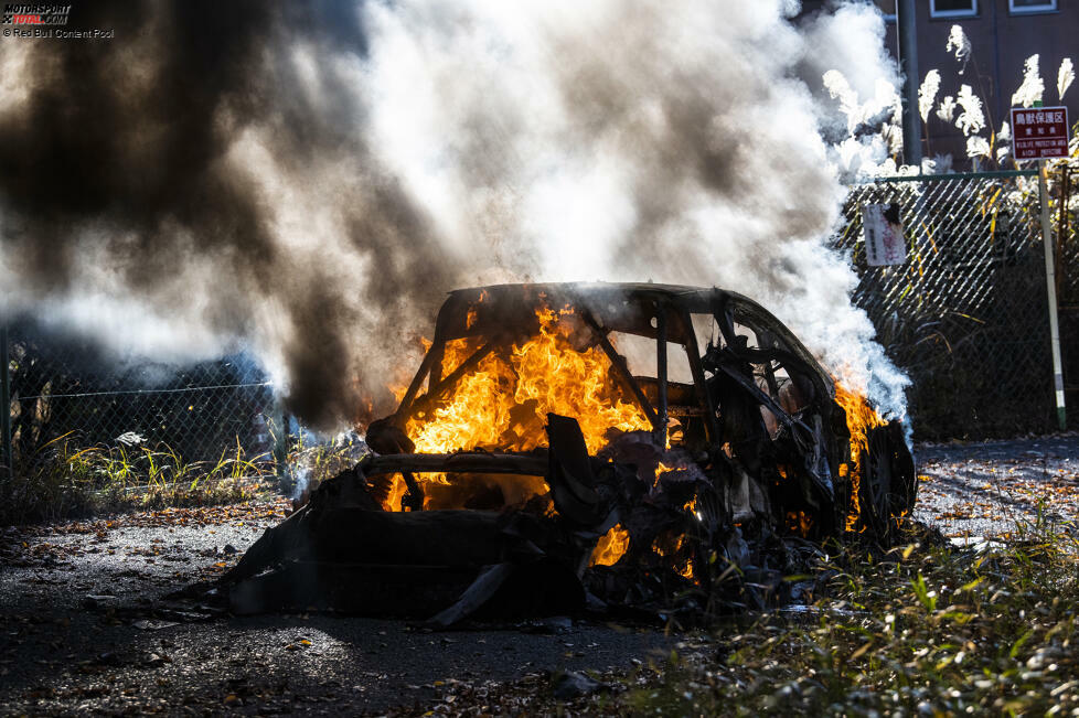 Sordo hatte vor dem Brand Benzingeruch im Auto wahrgenommen.