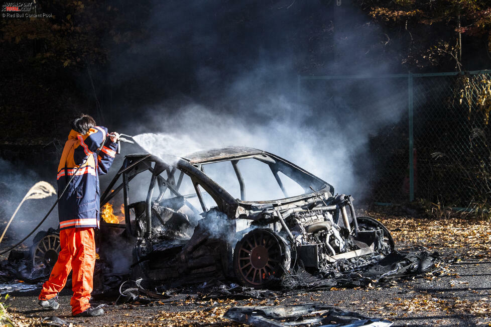 Erst die Feuerwehr bekam den Brand unter Kontrolle.