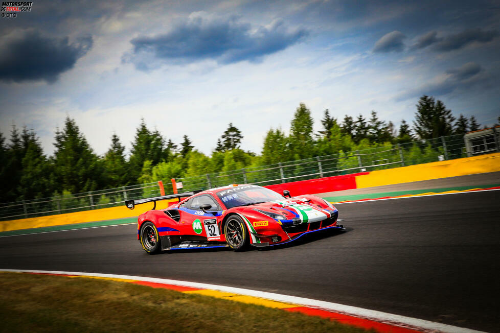 1. Platz Pro-Am Cup: AF-Corse-Ferrari #52 - Stefano Costantini, Louis Machiels, Andrea Bertolini, Alessio Rovera; P20