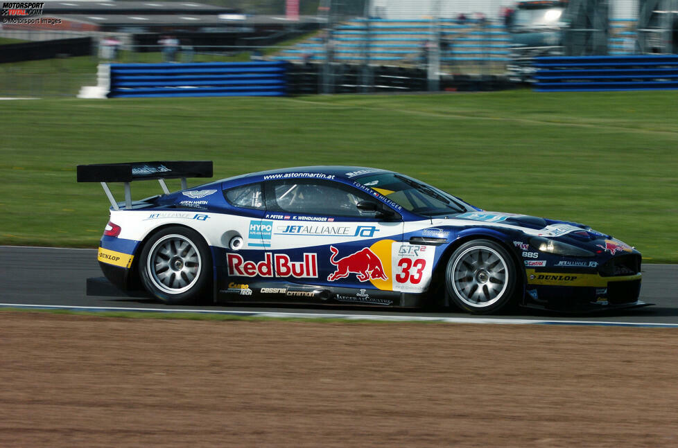 Aston Martin DBR9 (GT1): 4 Fahrzeuge (Roald Goethe/Stuart Hall, Franz Wunderlich, Philip Kadoorie, Richard Meins)