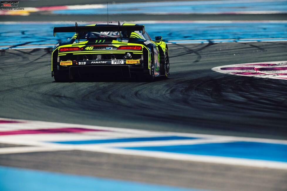 Audi R8 LMS GT3 Evo II von WRT mit Valentino Rossi, Frederic Vervisch, Nico Müller