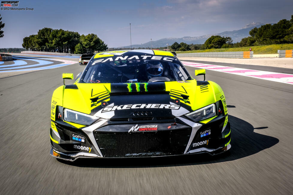 Audi R8 LMS GT3 Evo II von WRT mit Valentino Rossi, Frederic Vervisch, Nico Müller