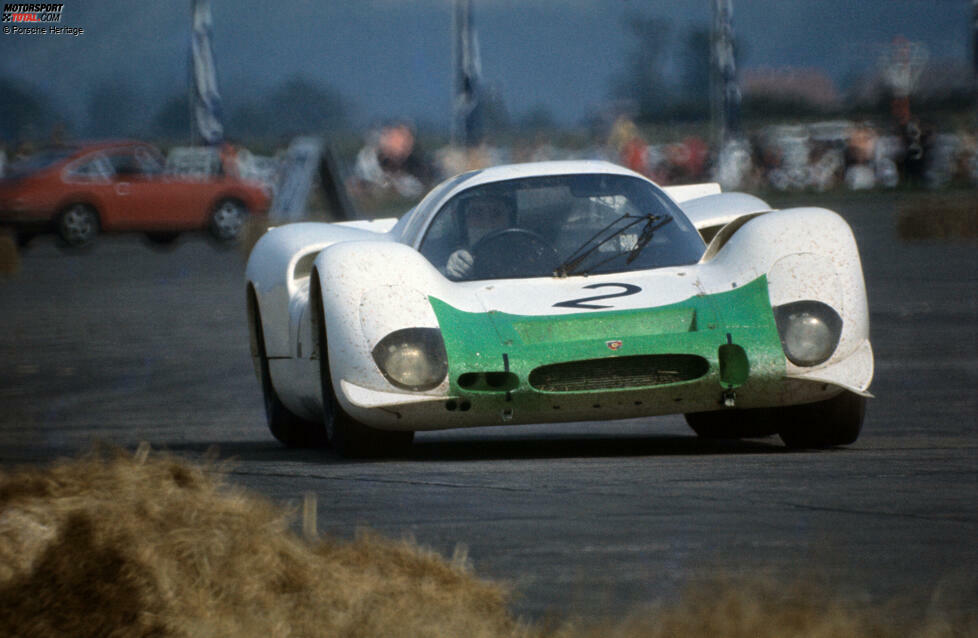 Porsche 908 KH mit Vic Elford im August 1968 in Zeltweg