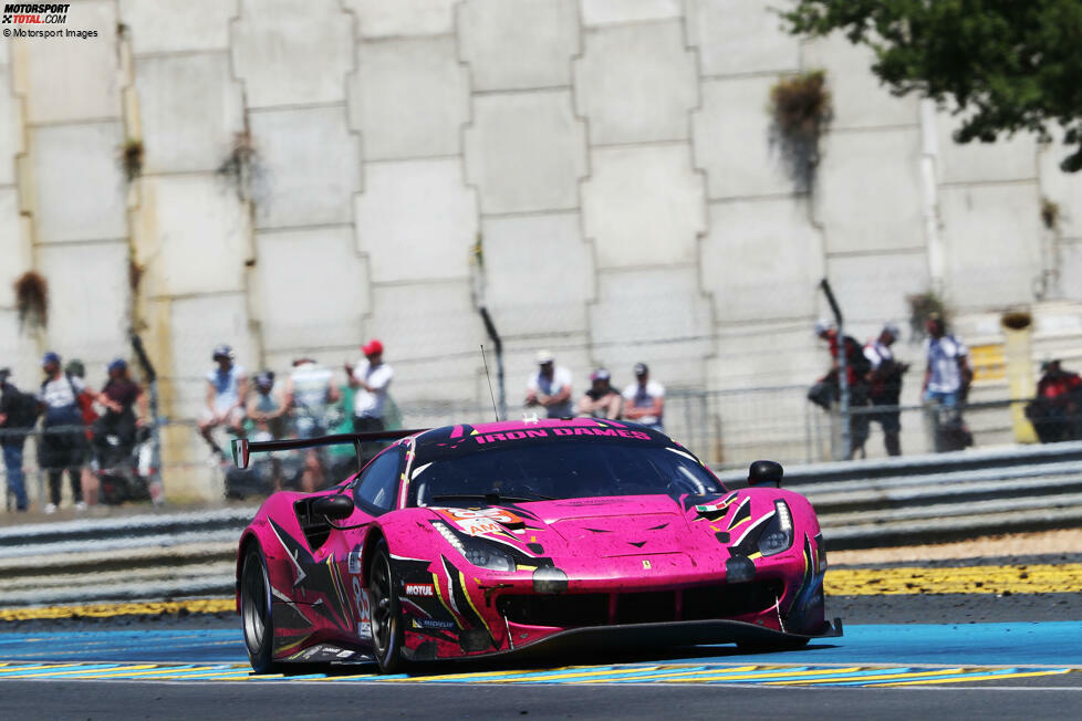 Endurance-Trophäe für GTE-Am-Teams, P3: Iron Dames #85 (Ferrari 488 GTE Evo) - 93 Punkte