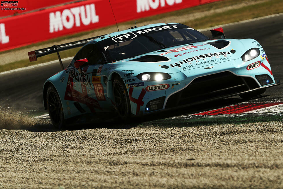 Endurance-Trophäe für GTE-Am-Teams, P1: TF Sport #33 (Aston Martin Vantage AMR) - 141 Punkte