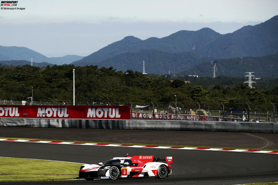 LMH-Fahrerweltmeisterschaft, P1: Sebastien Buemi/Brendon Hartley/Ryo Hirakawa (Toyota GR010 Hybrid) - 149 Punkte