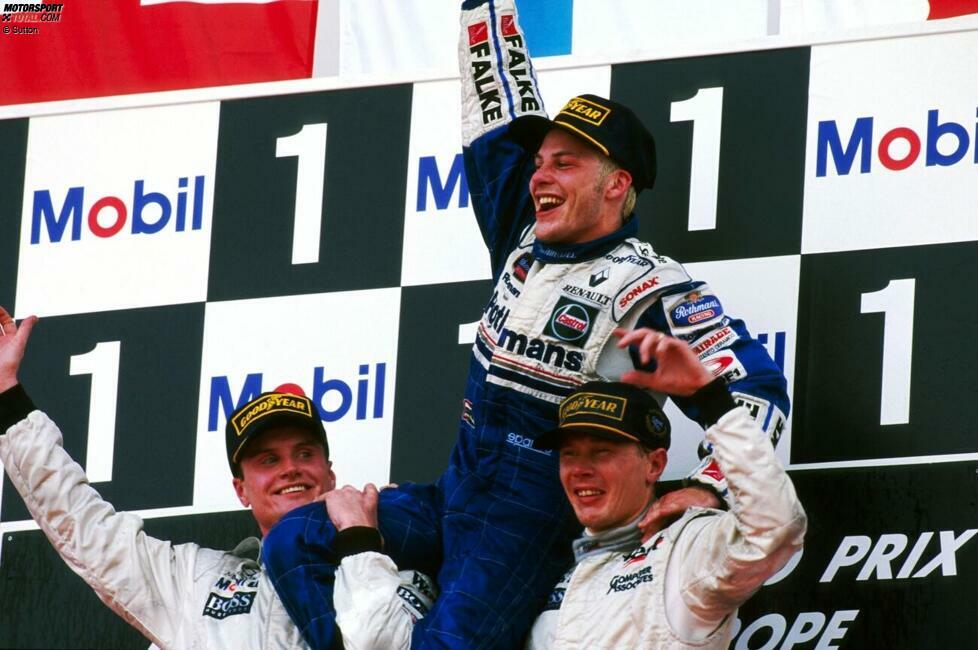 Jacques Villeneuve (McLaren): Adrian Newey, damals noch in Diensten von McLaren, will den Champion von 1997 für die Saison 1999 laut Aussage des Kanadiers mit einem Anruf persönlich zu McLaren lotsen. 