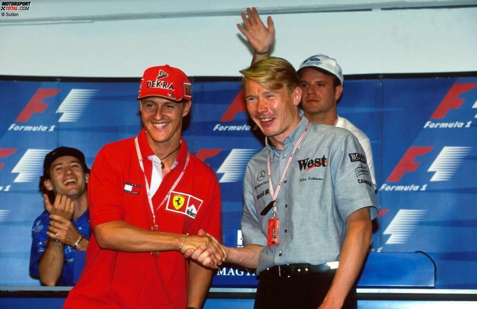Michael Schumacher (McLaren): Zwischen 2000 und 2004 legt 