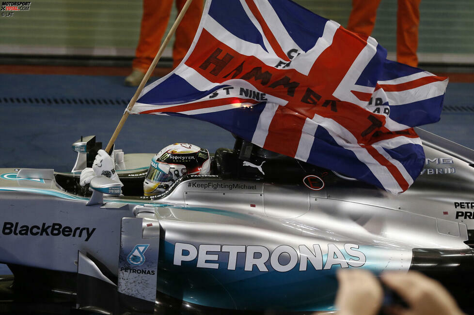 Lewis Hamilton (2014): Beim Start in die neue Hybridära sehen lediglich 13 Piloten die Zielflagge. Auch der spätere Weltmeister scheidet mit einem Defekt aus. Es ist schon etwas Ironie dabei, dass Hamilton später nicht nur Weltmeister 2014 sondern der mit Abstand erfolgreichste Fahrer der kompletten Hybridära werden soll ...