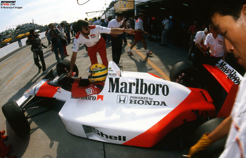 Ayrton Senna (1988): Das erste seiner drei WM-Jahre beginnt mit einer Disqualifikation! Der Brasilianer steht bei seinem Heimrennen auf Pole, doch in der Aufwärmrunde geht sein Auto kaputt. Senna nimmt das Rennen mit dem Ersatzwagen auf, doch das ist verboten. Auch er gewinnt den Titel am Ende dank der Streichresultate.