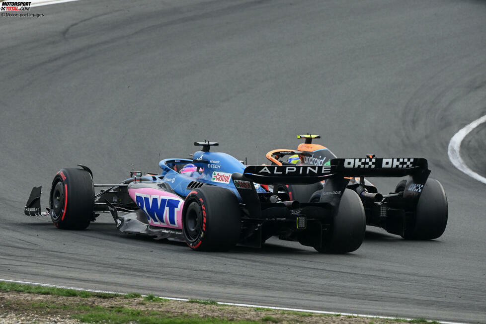 Fernando Alonso (2): Im Qualifying überraschend in Q2 raus - laut eigener Aussage, weil er Verkehr hatte. Bügelte das im Rennen mit einer tollen Aufholjagd von P13 auf P6 und einigen Überholmanövern aber wieder aus. Am Ende 