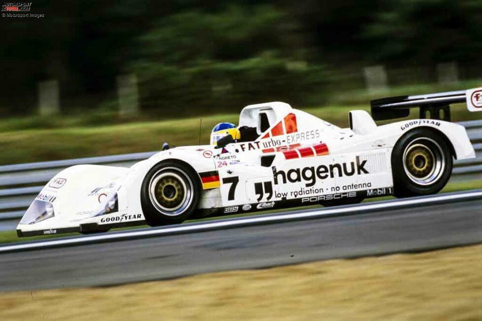1997: Michele Alboreto, Stefan Johansson, Tom Kristensen - Porsche WSC-95