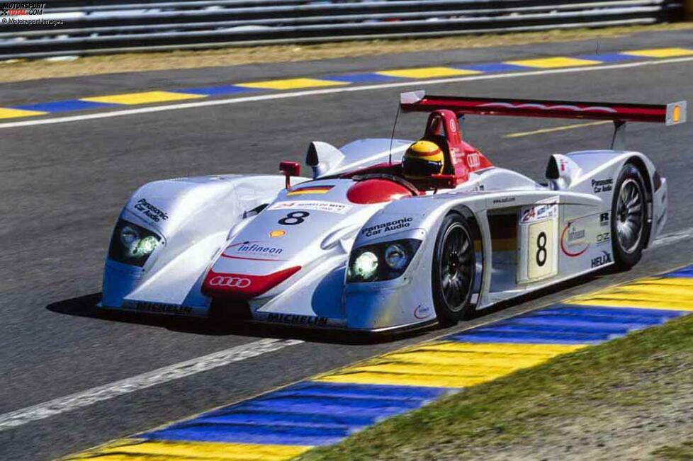 2000: Frank Biela, Tom Kristensen, Emanuele Pirro - Audi R8