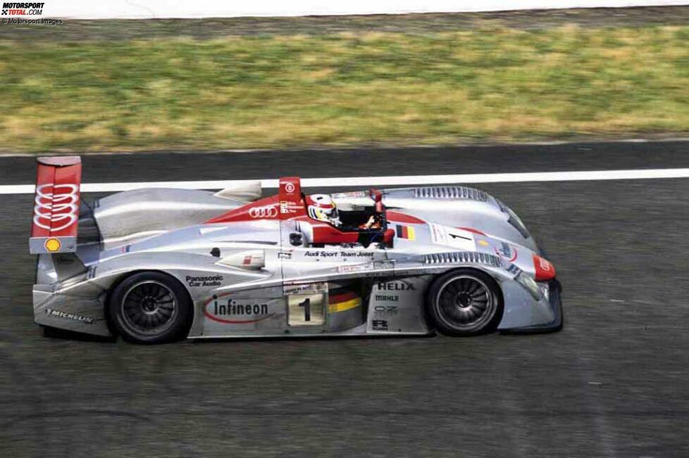 2001: Frank Biela, Tom Kristensen, Emanuele Pirro - Audi R8