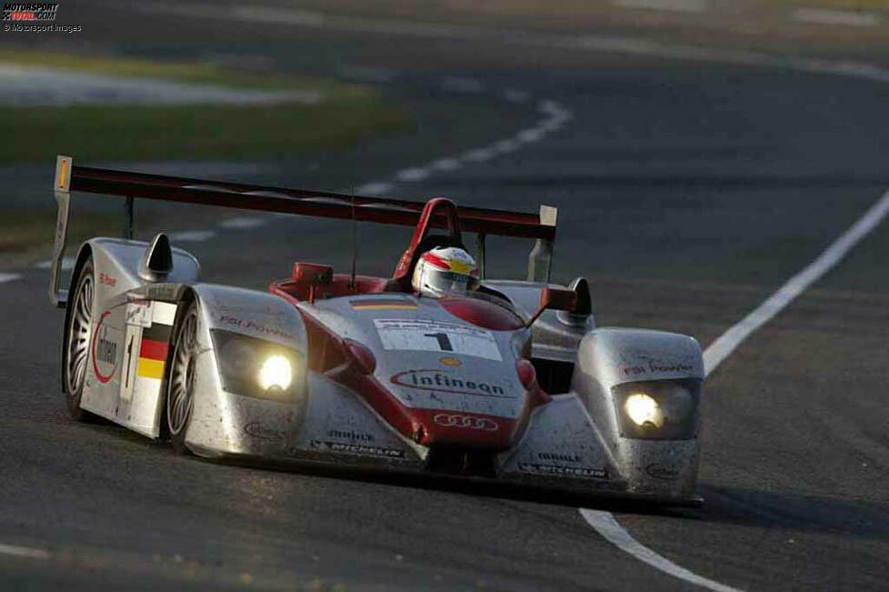 2002: Frank Biela, Tom Kristensen, Emanuele Pirro - Audi R8