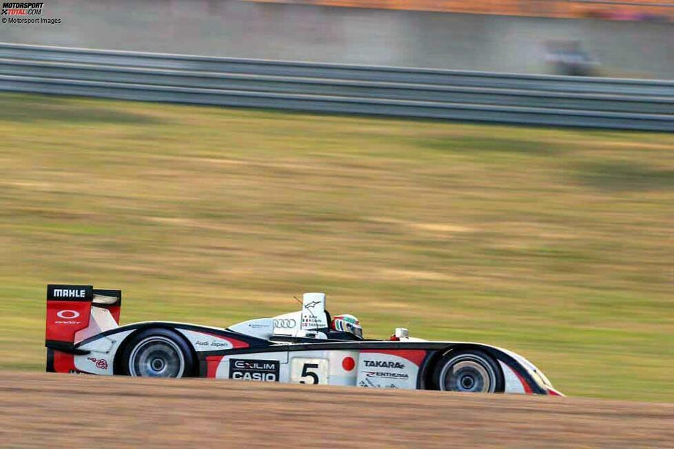 2004: Seiji Ara, Rinaldo Capello, Tom Kristensen - Audi R8