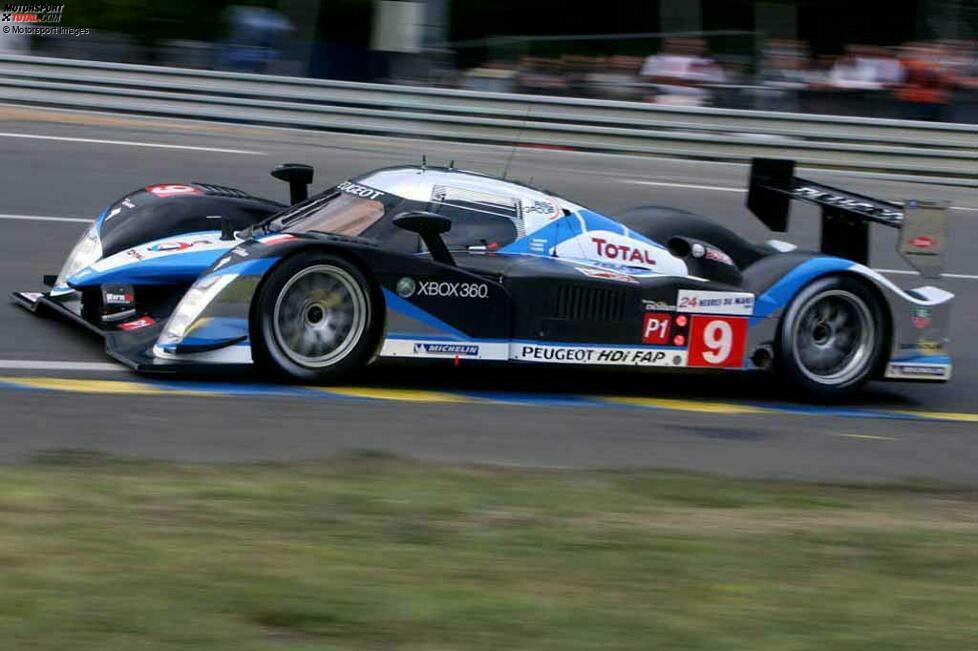 2009: David Brabham, Marc Gene, Alexander Wurz - Peugeot 908 HDI FAP