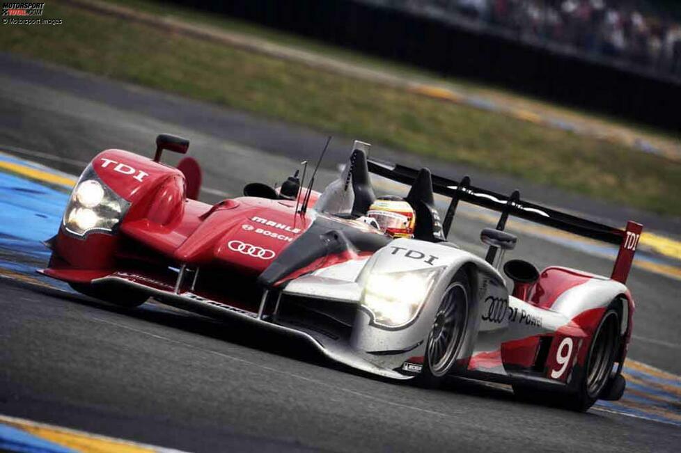 2010: Timo Bernhard, Romain Dumas, Mike Rockenfeller - Audi R15 TDI Plus