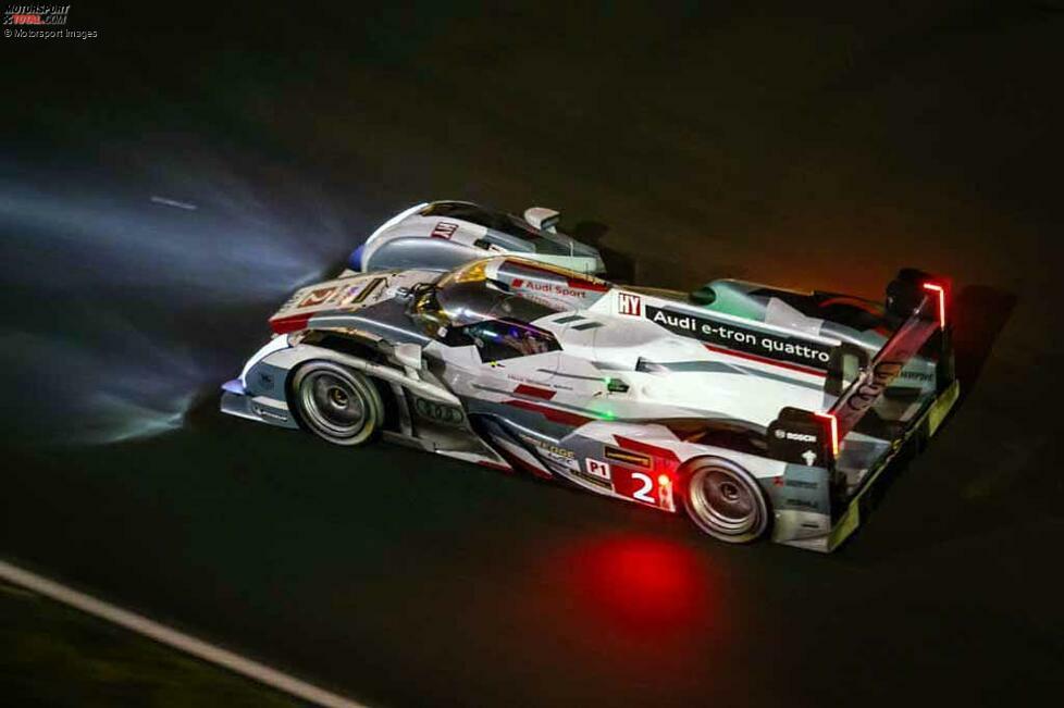 2013: Loic Duval, Tom Kristensen, Allan McNish - Audi R18 e-tron quattro