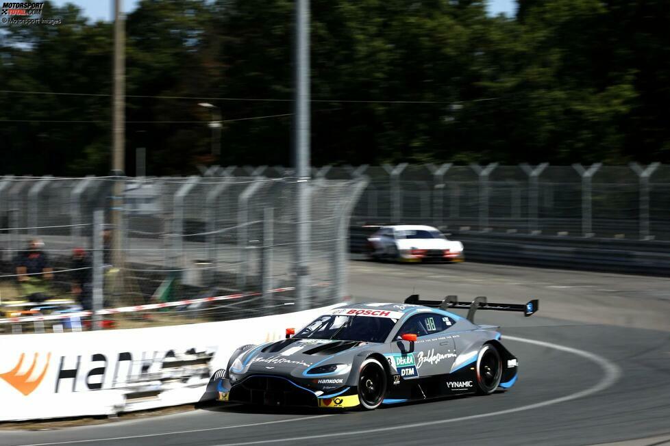 Blick zurück: So sah der Aston Martin Vantage DTM - hier gesteuert von Paul di Resta auf dem Norisring - in der DTM-Saison 2019 aus.