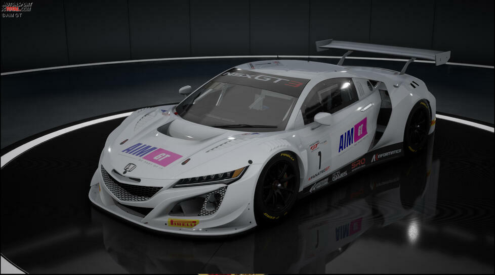 AiM GT: Die Bekanntgabe, das neue AiM-GT-Team von Teamchefin Frizzi Arnold wolle 2024 mit zwei Honda NSX GT3 in die DTM einsteigen, sorgte für Aufregung. Von einem Nonprofit-Modell war die Rede, bei den Fahrern spiele rein Talent eine Rolle. Die gezeigten Autos stammen aus dem Sim-Racing, Handfestes sucht man bislang vergeblich.