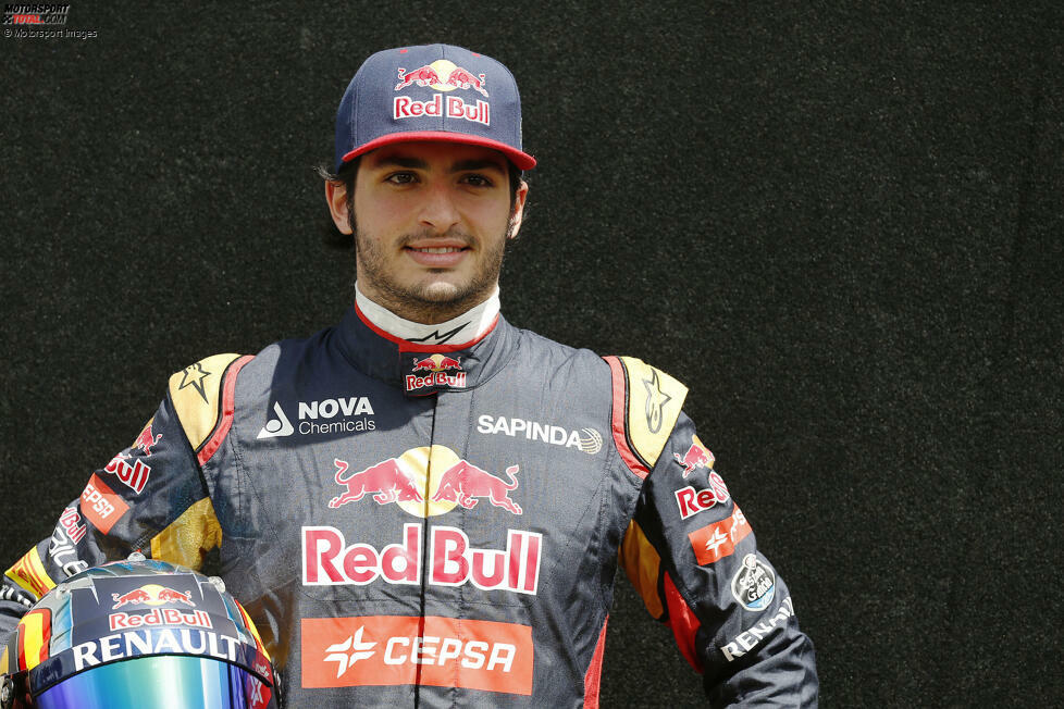 Carlos Sainz hat drei Jahre mehr Formel-1-Erfahrung, denn er steigt 2015 in die Formel 1 auf. Auch er debütiert in Australien und schafft es mit Toro Rosso als Neunter auf Anhieb in die Punkteränge.