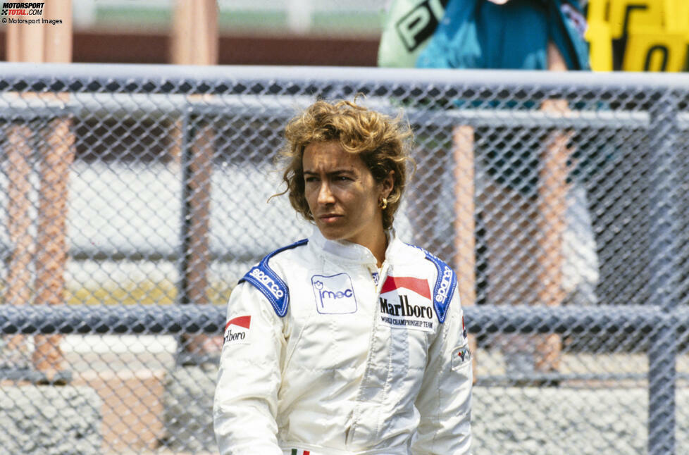 Die letzte Frau, die versucht hat, sich für einen Formel-1-Grand-Prix zu qualifizieren, ist Giovanna Amati. Im Jahr 1992 unternimmt die Italienerin drei Anläufe, scheitert aber bei allen Versuchen.