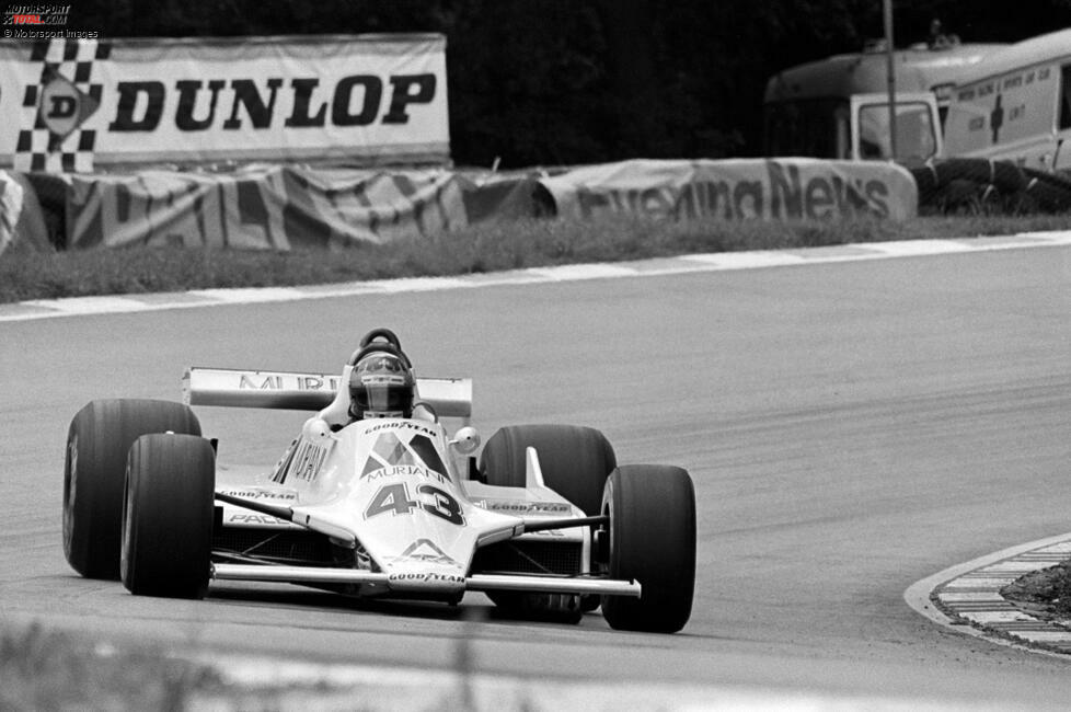 Dieses Schicksal ereilt auch Desire Wilson. Die Südafrikanerin versucht 1980 in der Formel 1 ihr Glück, doch sie kann sich für den Grand Prix von Großbritannien nicht qualifizieren.