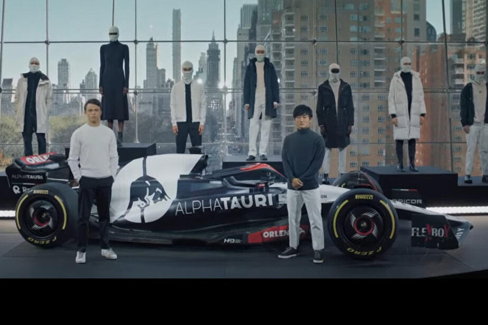 In New York hat AlphaTauri das Design des neuen AT04 vorgestellt, mit dem Yuki Tsunoda und Nyck de Vries in der Formel 1 2023 starten werden