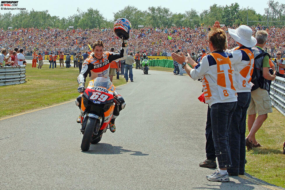 Nicky Hayden: 3 Siege MotoGP, 1 Sieg WSBK, Weltmeister 2006 MotoGP