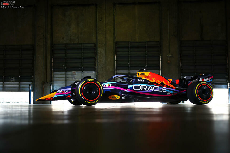 Im kommenden Formel-1-Spiel F1 23, das am 16. Juni erscheinen soll, werden Fans den Miami-Look von Red Bull ebenfalls fahren können.