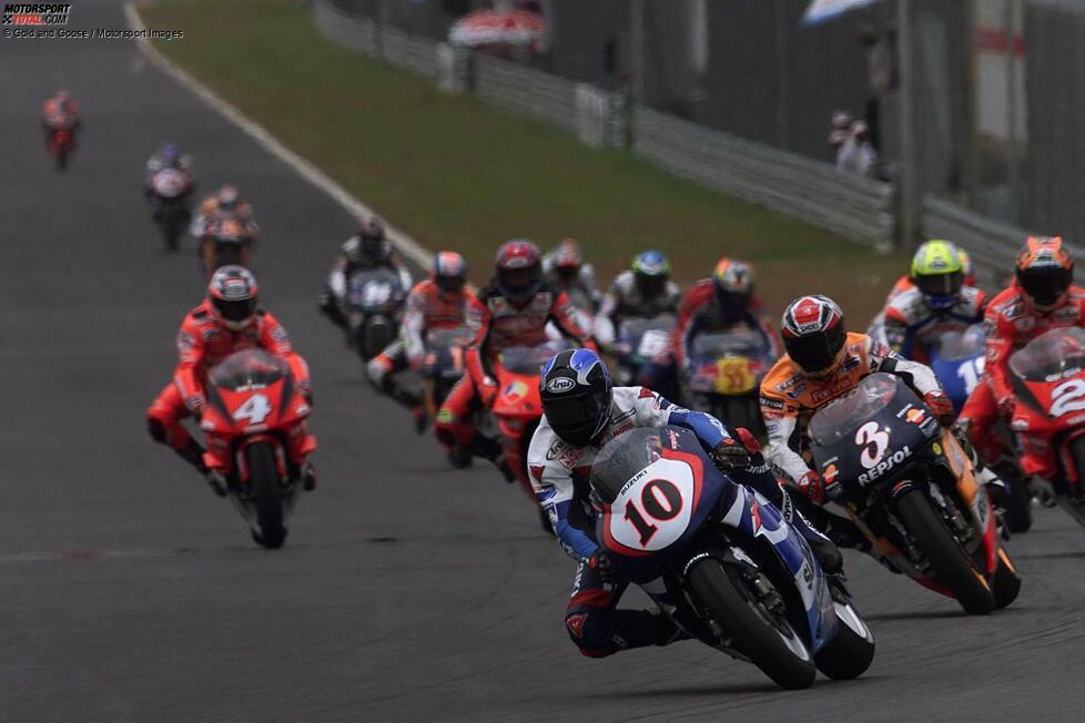 42. Rennen: Kenny Roberts Jr. (Suzuki) gewinnt den Saisonauftakt in Malaysia 1999.