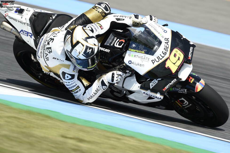 Aspar Team: Das Team des ehemaligen Rennfahrers Jorge Martinez schafft 2010 den Sprung in die MotoGP und bleibt in dieser Kategorie bis 2018 aktiv. Dann gibt es seinen Platz an Petronas Yamaha SRT ab. Bis heute ist Aspar in den kleinen Klassen der WM aktiv.