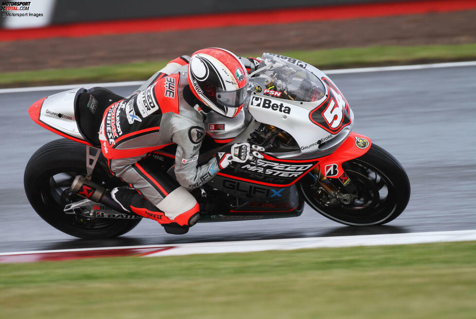 Speed Master: Das Team, das von Andrea Iannones Vater geleitet wird, versucht sich 2012 in der MotoGP und verpflichtet Mattia Pasini. Doch es bleibt bei einer einzigen Saison. Wegen ausbleibender Erfolge zieht sich Speed Master schon vier Rennen vor Saisonende zurück.