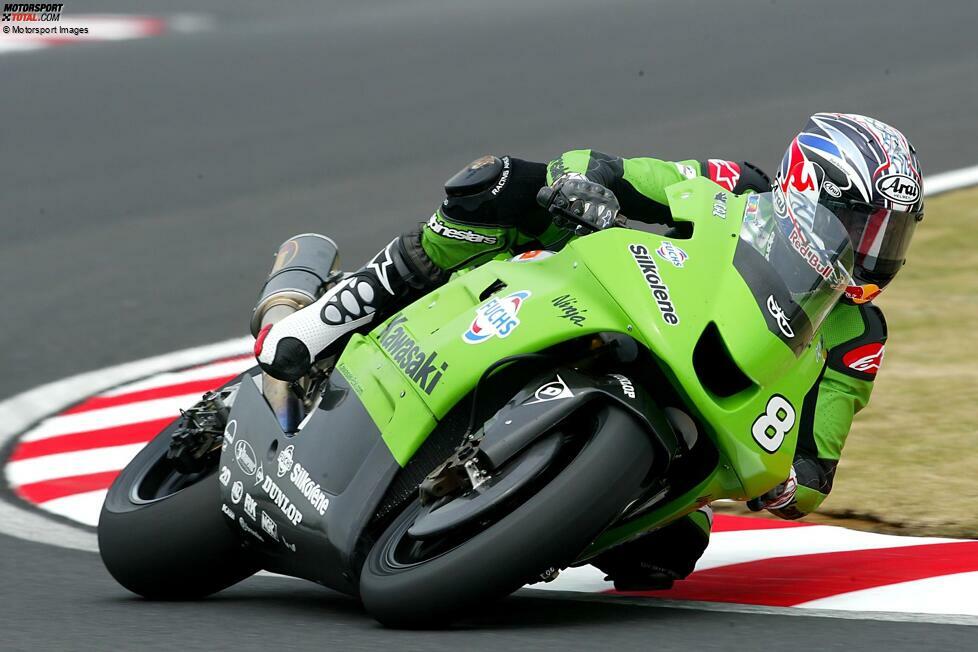 Kawasaki Racing Team: Der japanische Hersteller gibt Ende 2002 sein MotoGP-Debüt. Das Projekt wächst von Jahr zu Jahr und erreicht mehrere Podien, doch 2008 beendet die Weltwirtschaftskrise das Programm. Zwar bringen sie 2009 ein in 