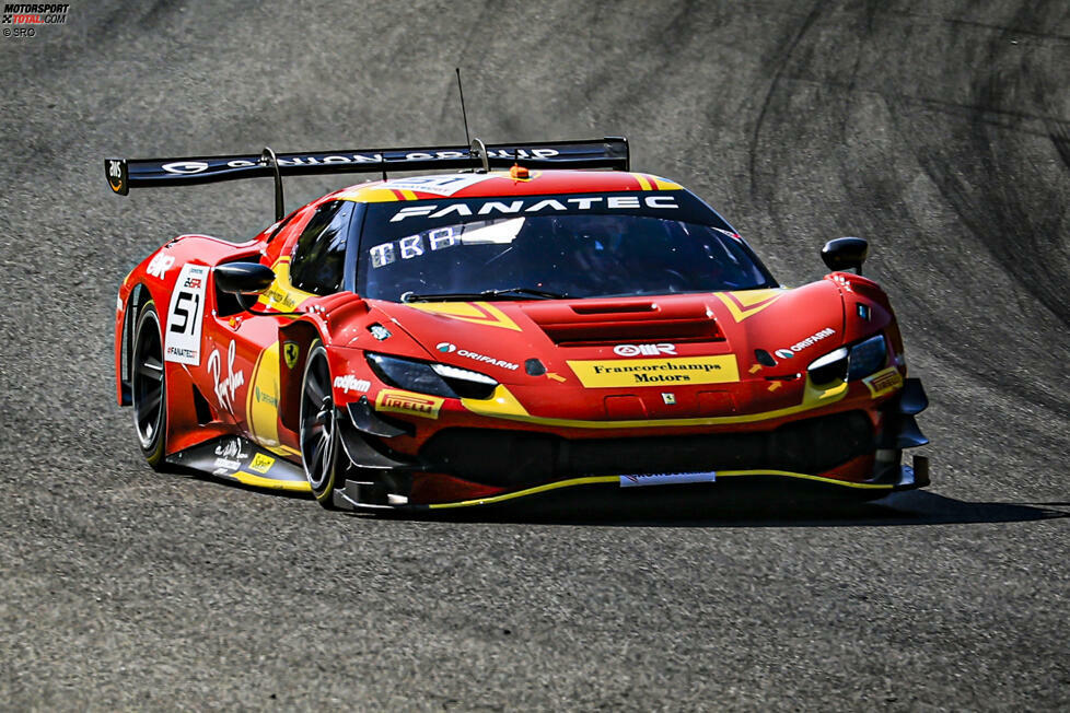 Vier Fahrzeuge geben 2023 ihr Debüt bei den 24h Spa - allesamt in der Pro-Klasse: Ferrari 296 GT3, Lamborghini Huracan GT3 Evo2, McLaren 720S GT3 Evo und Porsche 911 GT3 R (992).