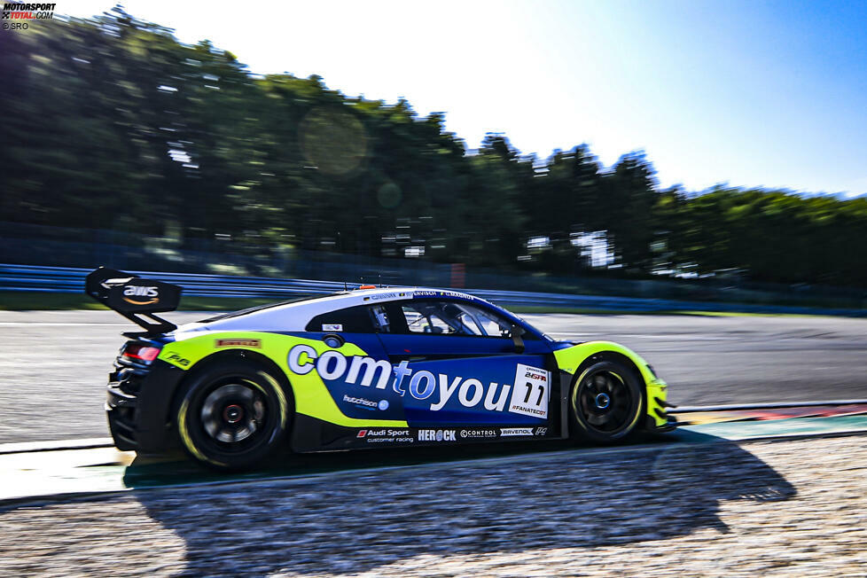 #11 - Comtoyou Racing - Christopher Haase/Gilles Magnus/Frederic Vervisch - Audi R8 LMS GT3 Evo II