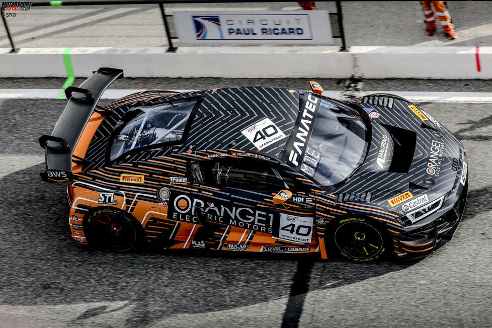 #40 - Audi Sport Tresor Orange 1 - Ricardo Feller/Mattia Drudi/Dennis Marschall - Audi R8 LMS GT3 Evo II