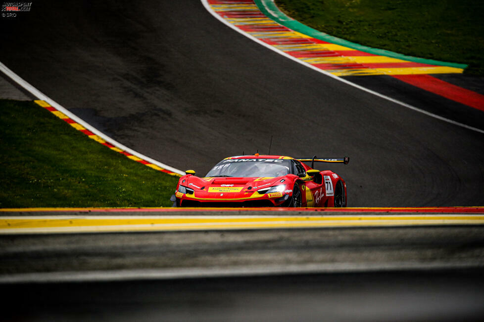 #71 - AF Corse/Francorchamps Motors - Daniel Serra/Davide Rigon/Antonio Fuoco - Ferrari 296 GT3