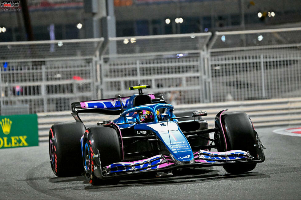 Pierre Gasly (3): Das Endergebnis verzerrt seine Form des Wochenendes etwas, weil der Alpine nach dem Kontakt mit Hamilton beschädigt war. Im Qualifying hatte er es noch in Q3 geschafft und auch im Rennen lag er bis zum Ende des ersten Stints in den Punkten. Verlor zudem durch die Strategie Positionen.