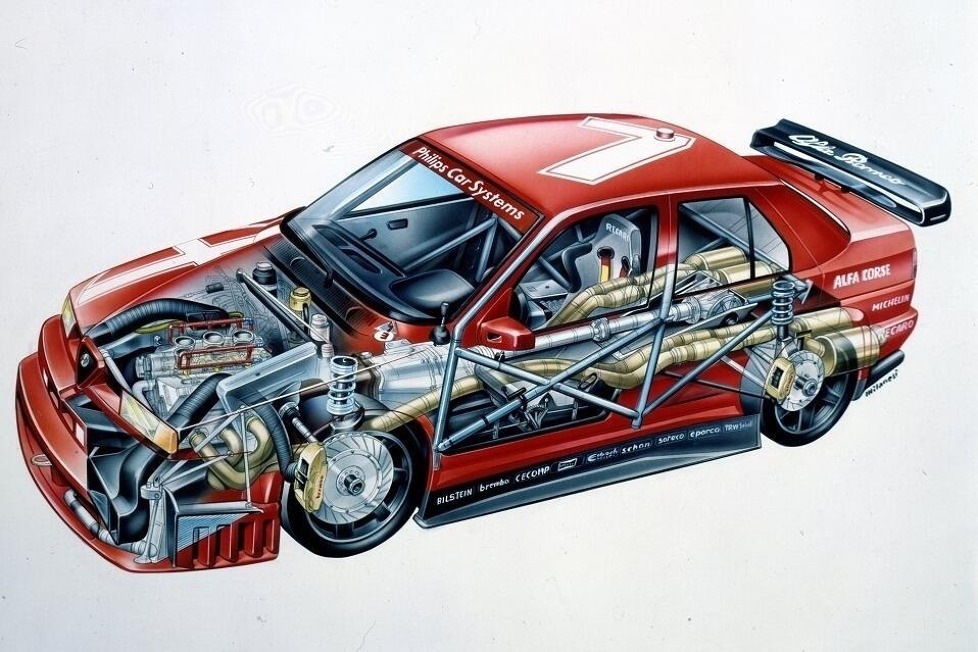 Mit 14:8 entschied Alfa Romeo in der DTM-Premierensaison 1993 das Duell gegen Mercedes für sich: Die Geschichte des ersten reinrassigen Klasse-1-Boliden.