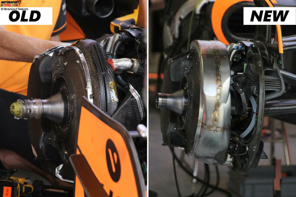 McLaren hatte beim Test in Bahrain Probleme mit der ursprünglichen Bremsscheiben-Verkleidung des MCL36, obwohl die Probleme beim Test in Barcelona zuvor nicht aufgefallen waren. Das Team musste improvisieren und führte eine Metallversion ein, die es bis zum Großen Preis von Spanien einsetzte.