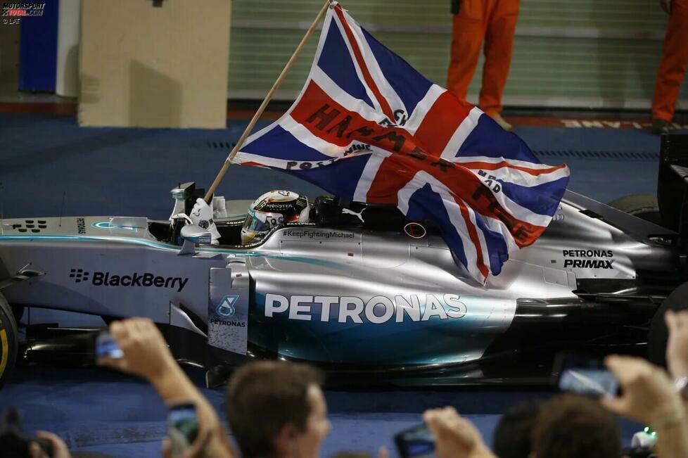 Lewis Hamilton: Der Brite könnte heute sogar bei sieben WM-Titeln in Serie stehen - wenn es 2016 Nico Rosberg nicht gegeben hätte. Denn nachdem Hamilton bereits 2008 für McLaren seinen ersten WM-Titel gewonnen hat, legt er 2014 und 2015 mit Mercedes zu Beginn der Hybridära zwei weitere Weltmeisterschaften nach.