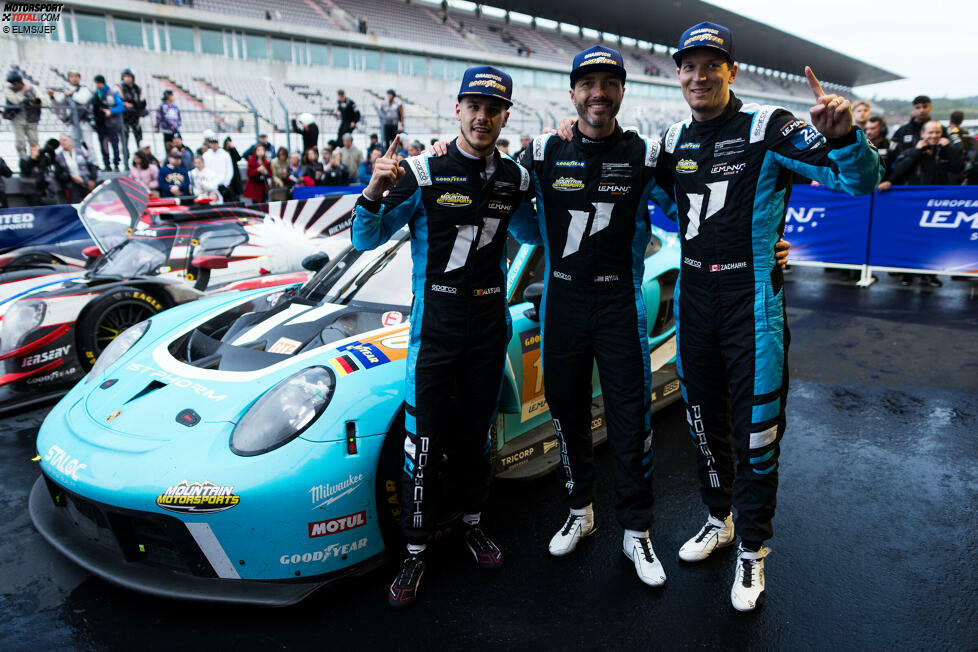 Platz 1 LMGTE: Ryan Hardwick/Alessio Picariello/Zacharie Robichon (Proton Competition, Porsche 911 RSR-19) - 105 Punkte