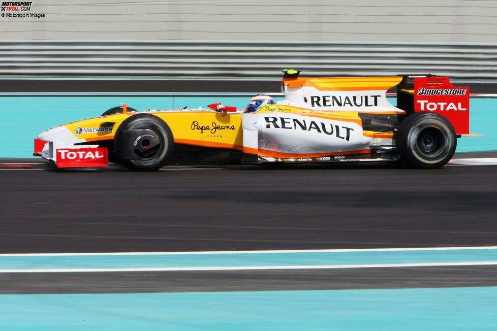 2009: James Allison wird Technischer Direktor bei Renault und ist damit erstmals verantwortlich für die Fahrzeugleistung. Doch Renault legt einen Fehlstart in das neue Formel-1-Reglement hin und fällt auf P8 zurück bei den Konstrukteuren.